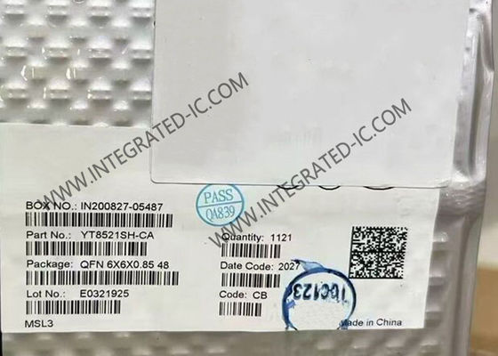 Ethernet IC YT8521SH-CA Single-port 1000M Ethernet PHY Layer Chip QFN48