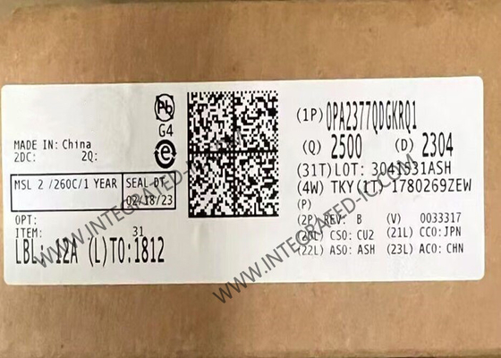 OPA2377QDGKRQ1 Integrated Circuit Chip Low Noise 5MHz CMOS Operational Amplifier