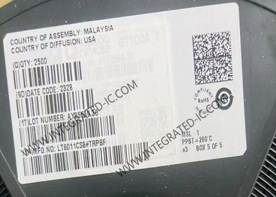 LT6011CS8 Integrated Circuit Chip 135µA Rail-To-Rail Output Precision Operational Amplifier