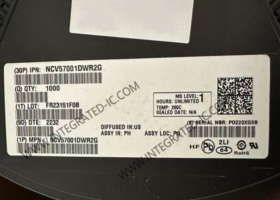 Integrated Circuit Chip NCV57001DWR2G 1200Vrms 1 Channel Gate Driver 16-SOIC