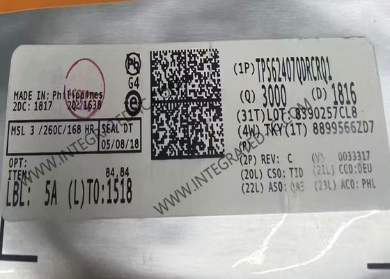 Integrated Circuit Chip TPS62407QDRCRQ1 Fixed VOUT Dual Buck Switching Regulator IC