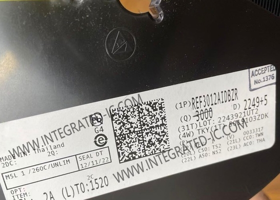 REF3012AIDBZR Integrated Circuit Chip Precision Low-Dropout Voltage Reference SOT-23-3 Package