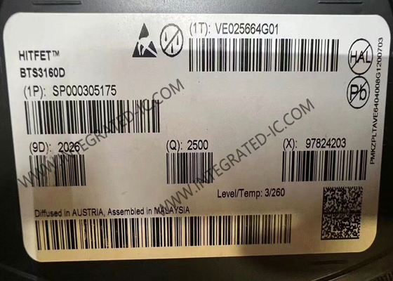 BTS3160D Integrated Circuit Chip 10Ω Smart Low-Side Power Switch IC TO-252-5
