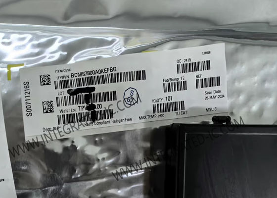 Ethernet IC BCM87800A0KEFBG Low Power 800GbE PAM-4 Ethernet PHY Transceiver