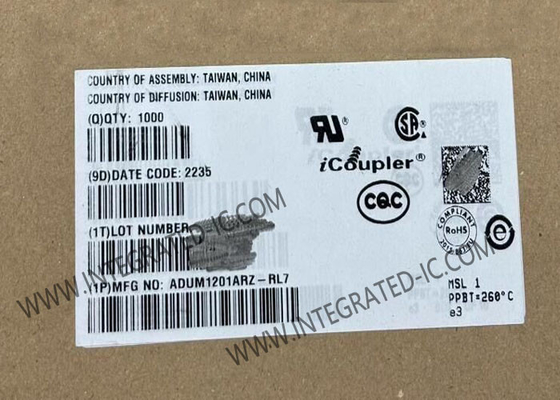 ADUM1201ARZ Integrated Circuit Chip 25 Mb/s Dual-Channel Digital Isolator SOIC-8