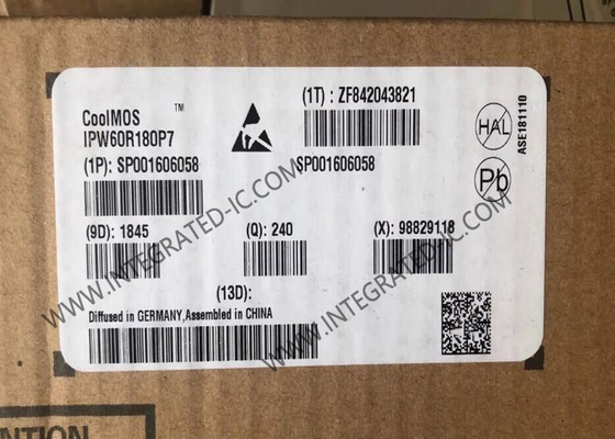 Integrated Circuit Chip IPW60R180P7 High Energy Efficiency MOSFET Transistor