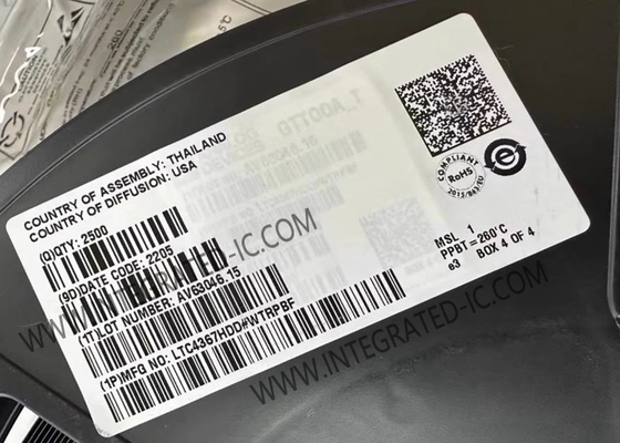 LTC4367HDD Integrated Circuit Chip 100V Overvoltage Undervoltage And Reverse Supply Protection Controller