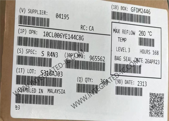 Field Programmable Gate Array 10CL006YE144C8G 504Kbit Field Programmable Gate Array IC