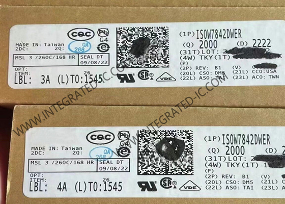 ISOW7842DWER Integrated Circuit Chip 5000Vrms Quad Channel Digital Isolators SOIC16
