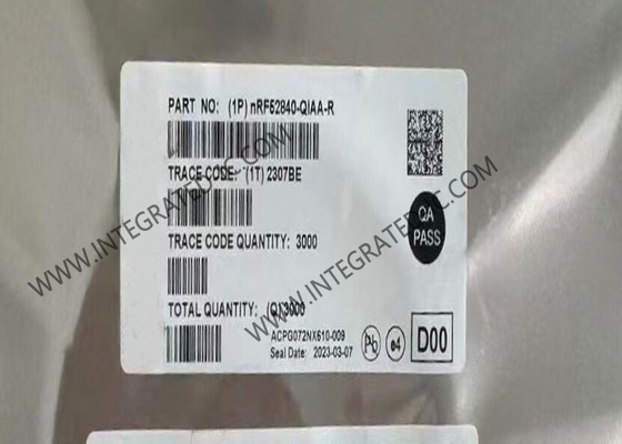 NRF52840-QIAA BT IC 2.4GHz Multiprotocol BT 5.4 SoC AQFN73 System On Chip