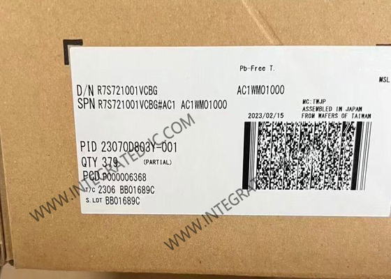 Microcontroller MCU R7S721001VCBG 400MHz 32-Bit Microprocessors - MPU