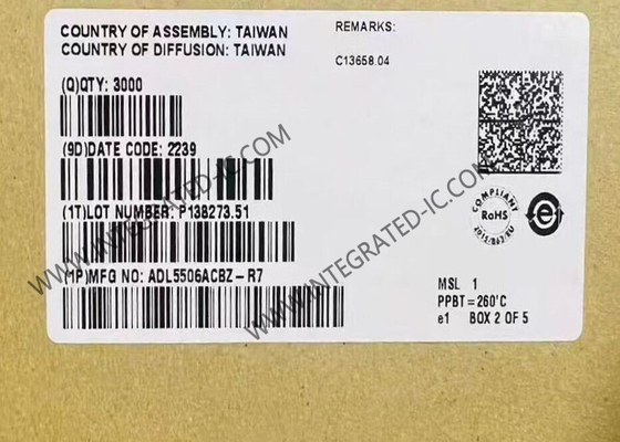 ADL5506ACBZ Wireless Communication Module 30 MHz To 4.5 GHz 45 dB RF Detector