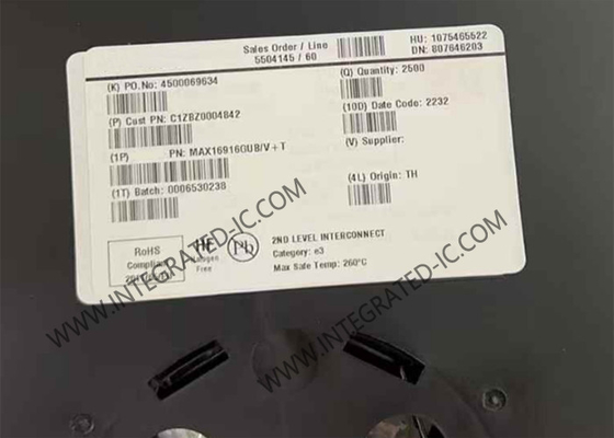 MAX16916GUB Integrated Circuit Chip Ideal Diode Reverse-Battery And Overvoltage Protection Switch/Limiter Controllers