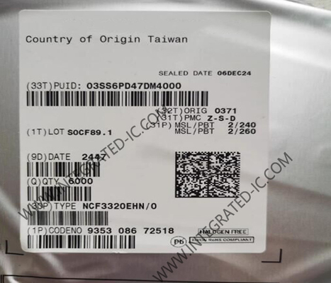 Integrated Circuit Chip NCF3320EHN 13.56MHz Contactless Automotive Reader IC HVQFN-32