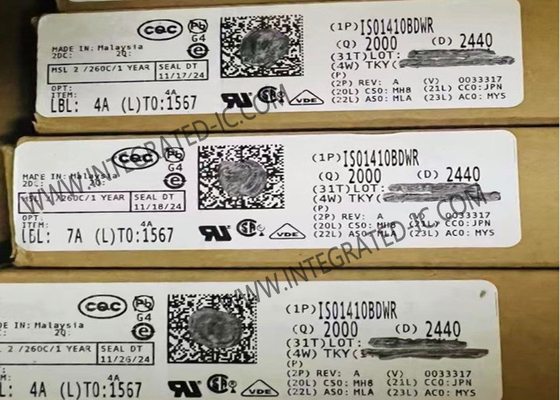 ISO1410BDWR Integrated Circuit Chip 500kbps Isolated RS-485 RS-422 Transceiver SOIC16