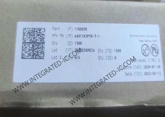 Integrated Circuit Chip A4911KJPTR-T-1 Multiphase Motor Driver IC 48-LQFP