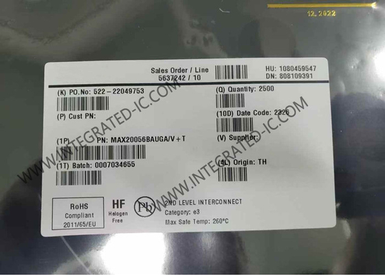 Integrated Circuit Chip MAX20056BAUGA Integrated 6-Channel LED Lighting Drivers