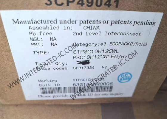 Integrated Circuit Chip STPSC10H12CWL 1200V 19A Diode Array 1 Pair Common Cathode