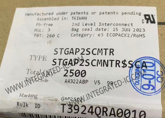 Integrated Circuit Chip STGAP2SCMTR Isolated 4A Single Gate Driver 8-SOIC