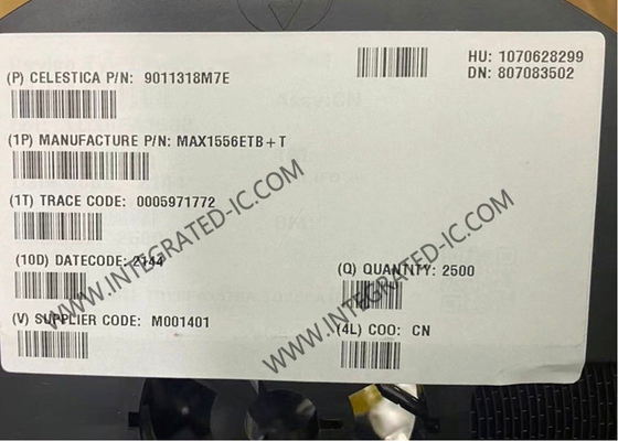 MAX1556ETB Integrated Circuit Chip High Efficiency 1.2A PWM Step-Down DC-DC Converters