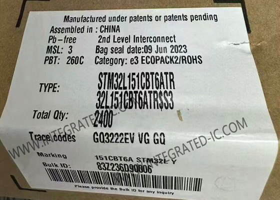 STM32L151CBT6ATR Microcontroller MCU Ultra-Low-Power 32-Bit ARM Cortex-M3 MCU