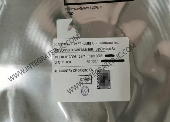 Integrated Circuit Chip UJ3C065080B3 25A N-Channel SiC FET Transistors TO-263-3