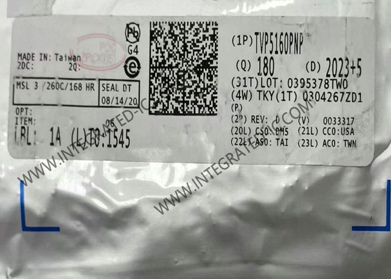 TVP5160PNP Integrated Circuit Chip 10Bit Digital Video Decoder HTQFP128 Video ICs