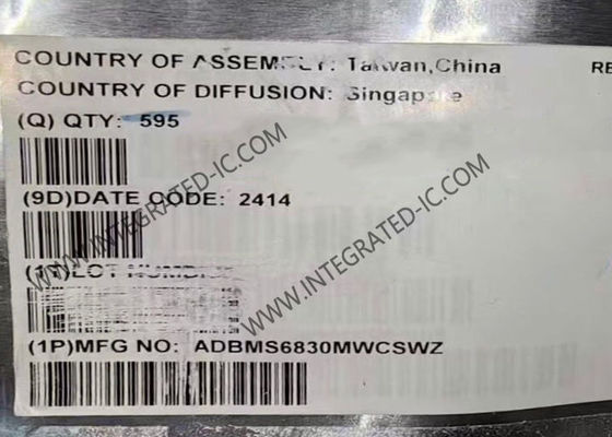 ADBMS6830MWCSWZ Integrated Circuit Chip 16-Channel Multicell Battery Monitor