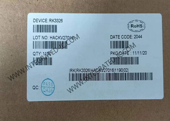 RK3326 AI Processor Chip Quad-Core ARM Cortex-A35 Application Processor with 1080P Video Encoding and Mali-G31MP2 GPU