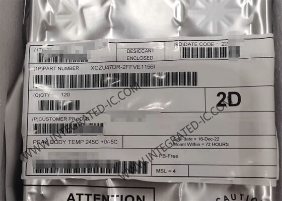 XCZU47DR-2FFVE1156I Field Programmable Gate Array with 28.21Gb/s Speed 64-bit DMA and 8-bit eMMC Interface