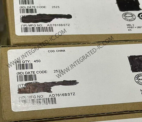 AD7616BSTZ Integrated Circuit Chip with Bipolar Input Dual Simultaneous Sampling 16-Bit Resolution ADC