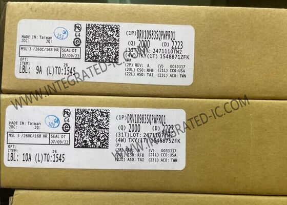 DRV10983SQPWPRQ1 Integrated Circuit Chip 3 Phase Brushed DC Motor Driver IC with 2A Output