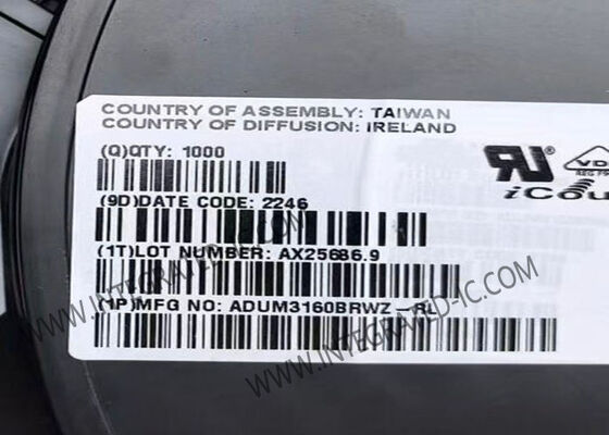 ADUM3160BRWZ Integrated Circuit Chip 2500Vrms 1-Channel USB Digital Isolators SOIC-16