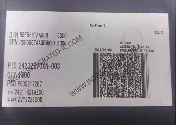 R5F566TAAGFM Microcontroller MCU Single End 32-Bit RX Microcontroller IC