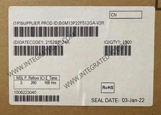 BT IC BGM13P22F512GA-V2 BT Modules 2.4GHz BT 5.0 Low Energy SiP Modules