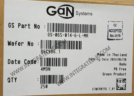 GS-065-014-6-L-MR Integrated Circuit Chip 700V 15.2A GaN Transistor For LED Lighting Drivers
